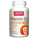 Jarrow Formulas, Vitamin D3, 5000 Iu, 100 Softgels