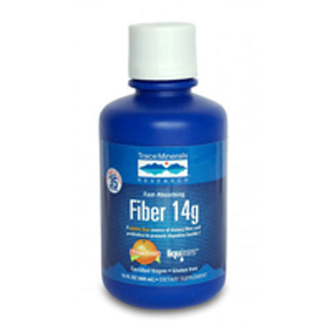 Trace Minerals, Fiber 14g, 15 oz