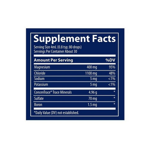 Trace Minerals, Mega-Mag Unflavored, 4 oz Trace Minerals