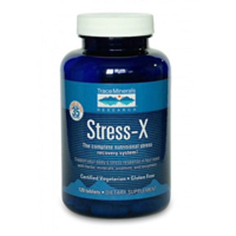 Trace Minerals, Stress-X, 60 Tabs