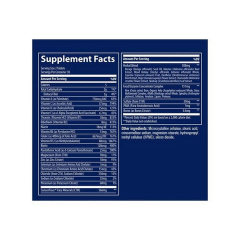 Trace Minerals, Stress-X, 60 Tabs Trace Minerals