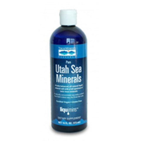 Trace Minerals, Utah Sea Minerals, 16 oz