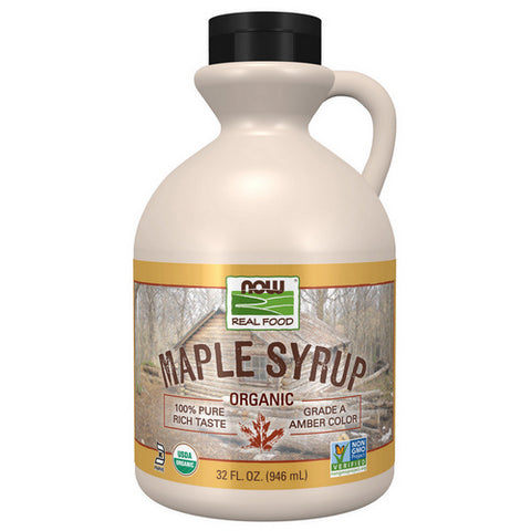 Now Foods, Maple Syrup Organic, Grade A 32 oz