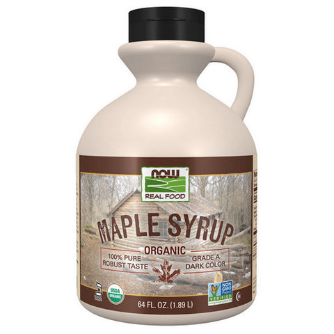 Now Foods, Maple Syrup Organic, Grade A 64 oz