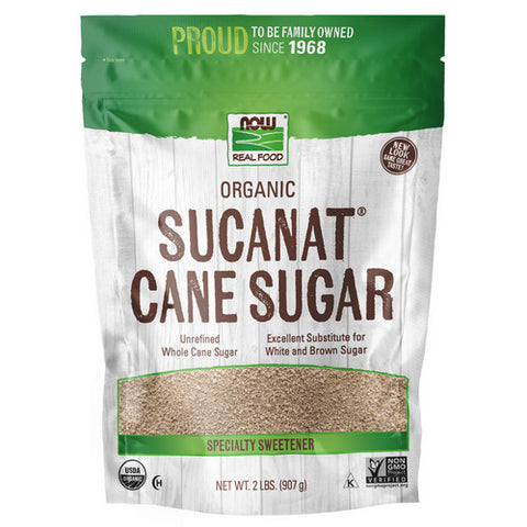 Now Foods, Sucanat Organic, 2 lb