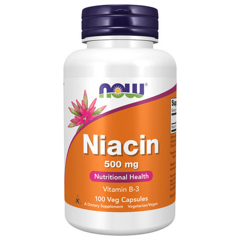 Now Foods, Niacin, 500Mg, 100 Caps