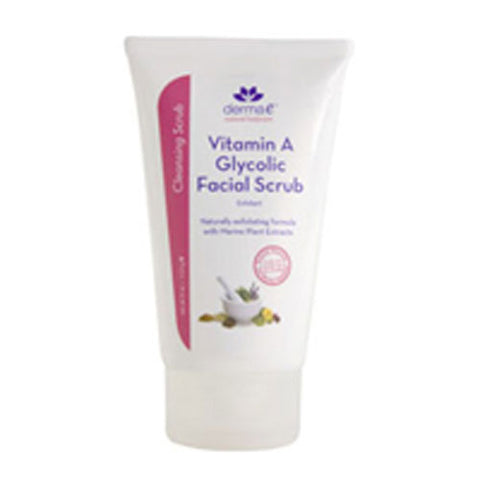 Derma e, Vitamin A Glycolic Facial Scrub, 4 oz
