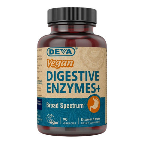 Deva Vegan Vitamins, Vegan Digestive Support, 90 caps