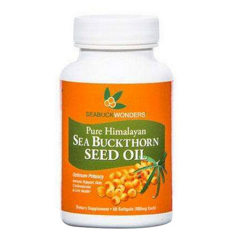 Seabuck Wonders, Sea Buckthorn Seed Oil, 60 Softgels