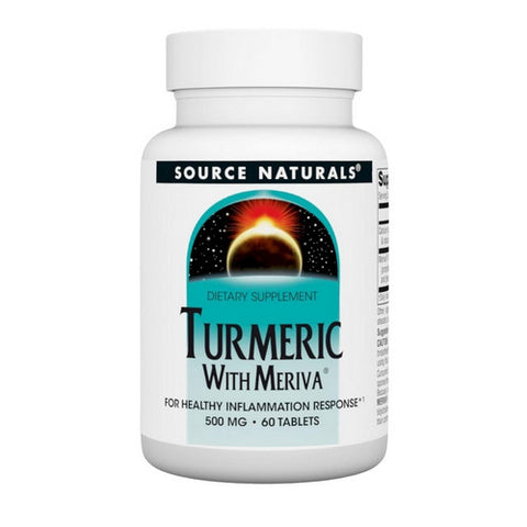 Source Naturals, Turmeric With Meriva, 60 tabs