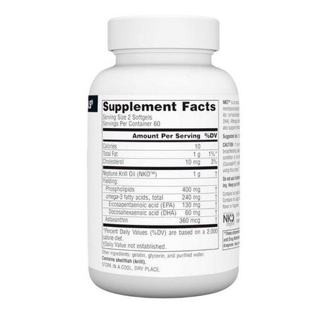Source Naturals, Neptune Krill Oil, 500 MG, 120 softgels Source Naturals