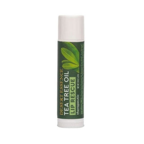 Desert Essence, Lip Rescue Tea Tree Oil Lip Balm, 0.15 oz