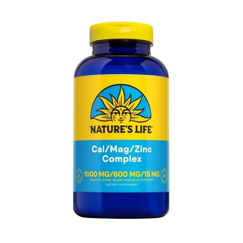 Nature's Life, Cal-Mag-Zinc, 1000/600/15 mg, 250 tabs
