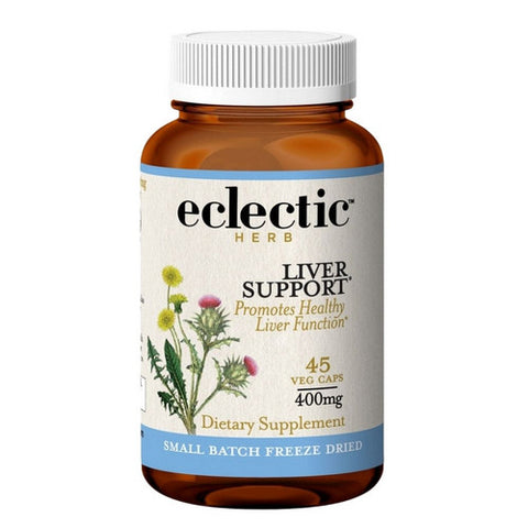 Eclectic Herb, Liver Support, 400 mg, 45 caps