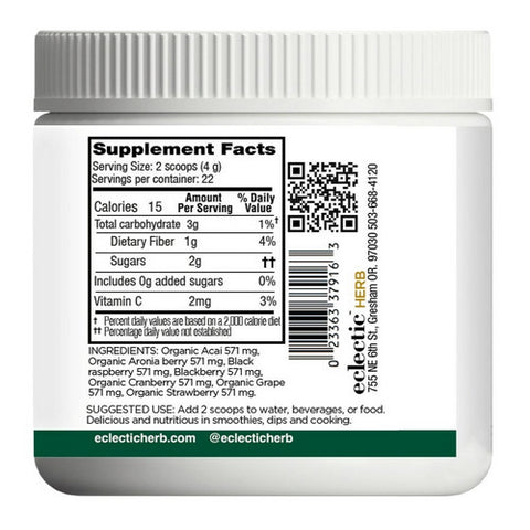 Eclectic Herb, Nutrigenomic Berry  FDP, 90 gm