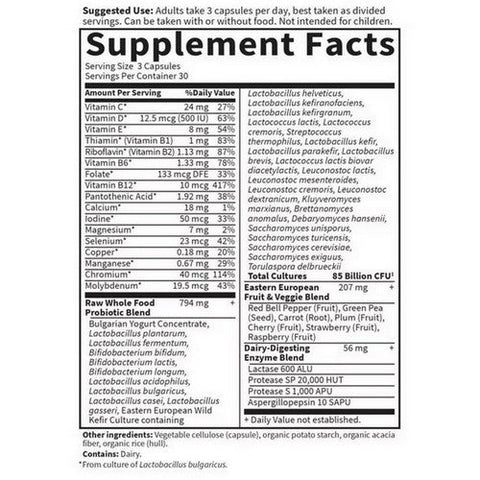 Garden of Life, RAW Probiotics Men, 90 caps Garden of Life