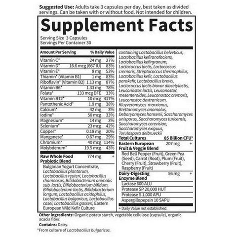 Garden of Life, RAW Probiotics Women, 50 & Wiser 90 caps Garden of Life