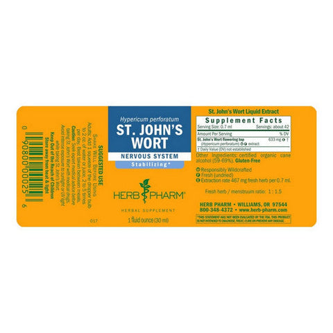 Herb Pharm, St. John'S Wort, 1 oz Herb Pharm