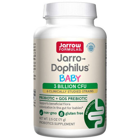 Jarrow Formulas, Baby Jarro-Dophilus Probiotic + GOS Prebiotic, 3 Billion CFU, 2.5 Oz Jarrow Formulas