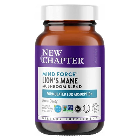 New Chapter, LifeShield, Mind Force 60 vcaps