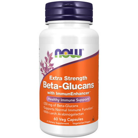 Now Foods, Beta Glucans with ImmunEnhancer, 60 vcaps