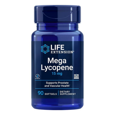 Life Extension, Mega Lycopene Extract, 15 mg, 90 sgels