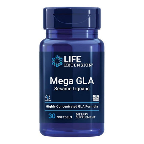 Life Extension, Mega GLA with Sesame Lignans, 30 Softgels