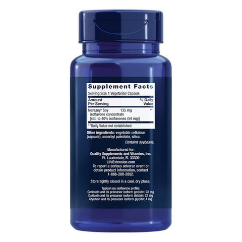 Life Extension, Super-Absorbable Soy Isoflavones, 60 caps