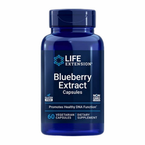 Life Extension, Blueberry Extract Capsules, 60 vcaps
