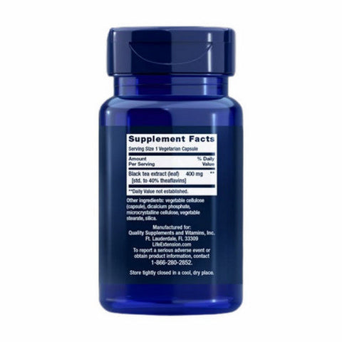 Life Extension, Theaflavin Standardized Extract, 30 Veg Caps Life Extension