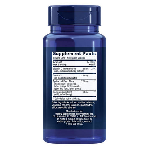 Life Extension, Optimized Quercetin, 250 mg, 60 VegCaps