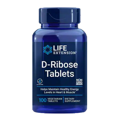 Life Extension, D-Ribose Tablets, 100 vtabs