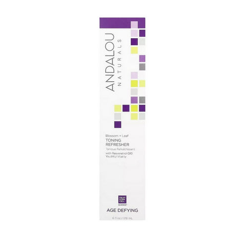 Andalou Naturals, Blossom + Leaf  Toning Refresher, 6 oz