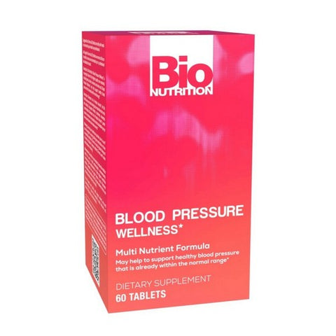 Bio Nutrition Inc, Blood Pressure Wellness, 60 tabs