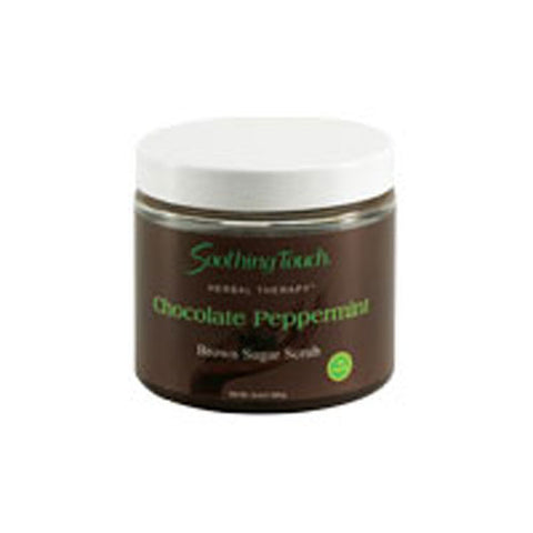 Soothing Touch, Brown Sugar Scrub Chocolate Peppermint Indulgent, Chocolate Peppermint, 16 Oz