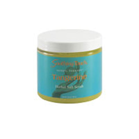 Soothing Touch, Tangerine Herbal Salt Scrub, Tangerine, 20 Oz