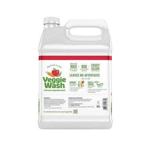 Veggie Wash, All Natural Fruit And Vegetable Wash, 1 Gallon Veggie Wash