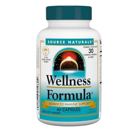 Source Naturals, Wellness Formula, 60 cap