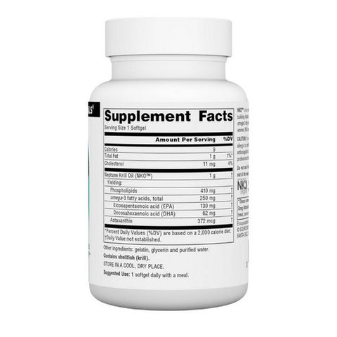 Source Naturals, Neptune Krill Oil, 1000 mg, 30 sgels