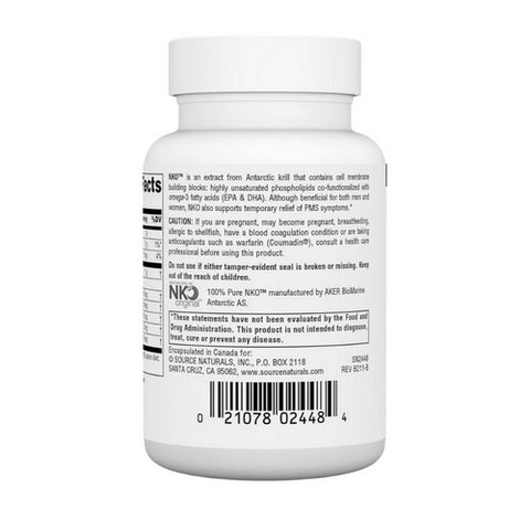 Source Naturals, Neptune Krill Oil, 1000 mg, 30 sgels