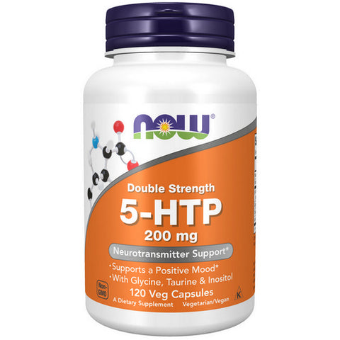 Now Foods, Double Strength 5 HTP, 200 mg, 120 vcaps