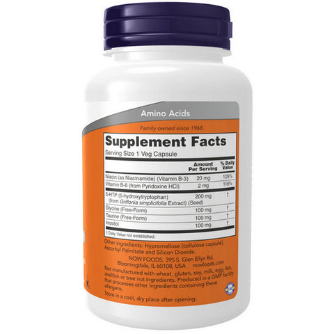 Now Foods, Double Strength 5 HTP, 200 mg, 120 vcaps