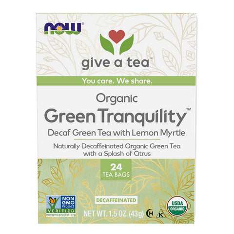 Now Foods, Green Tranquility Tea, 24 bags