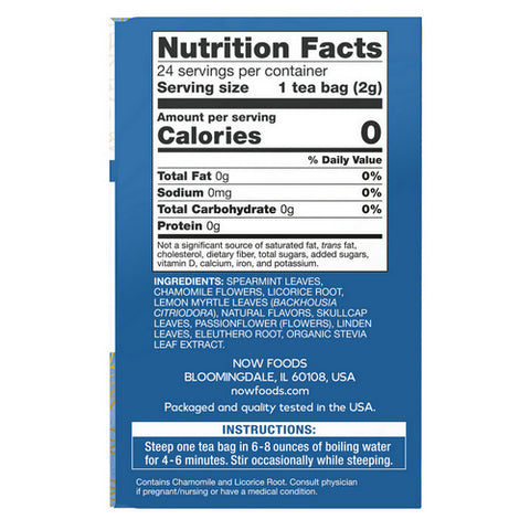 Now Foods, Nighttime Tea, 24 bags