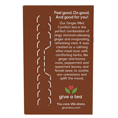 Now Foods, Ginger Mint Comfort Tea, 24 bags