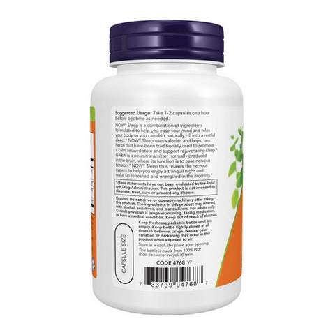 Now Foods, Sleep, 90 vcaps