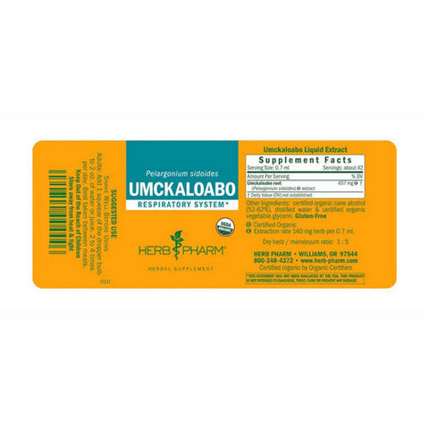 Herb Pharm, Umckaloabo, 4 oz Herb Pharm