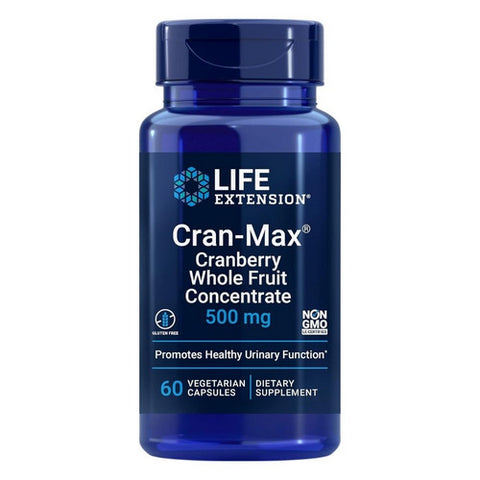 Life Extension, Cran Max, 500 mg, 60 vcaps
