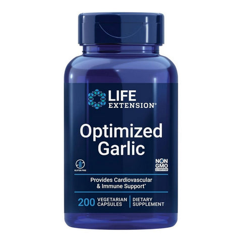 Life Extension, Optimized Garlic, 200 vcaps
