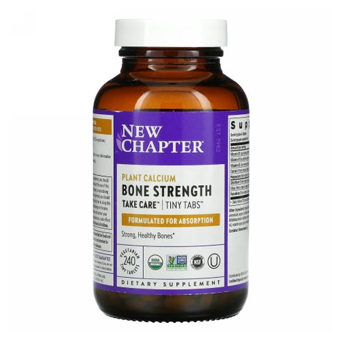 New Chapter, Bone Strength Take Care Tiny Tabs, 240 tabs